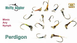 Perdigon Fly  Imitate any bug nymph  McFly Angler Fly Tying Tutorial [upl. by Aharon369]