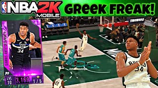 Giannis Antetokounmpo Highlights in NBA 2K MOBILE [upl. by Glassco]