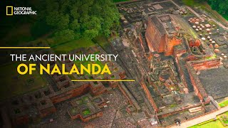 The Ancient University of Nalanda  It Happens Only in India  National Geographic [upl. by Acirret]