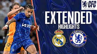 Real Madrid 21 Chelsea  EXTENDED HIGHLIGHTS  Chelsea USA Tour 2024 [upl. by Hafirahs]