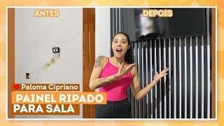 Como fazer painel ripado com Paloma Cipriano [upl. by Russell]