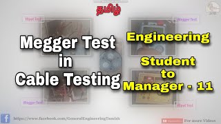 What is Megger and How to Check Electrical Cable by using Megger LT Cable joint and Testing [upl. by Foushee]