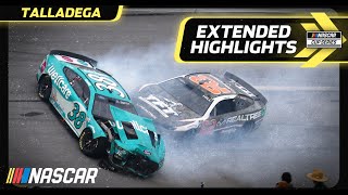 Late wrecks and multiple overtimes at Talladega  Extended Highlights  NASCAR Cup Series [upl. by Carmina365]