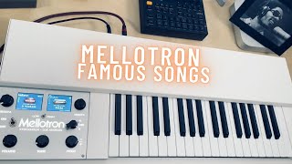 Mellotron Famous Songs [upl. by Analihp]