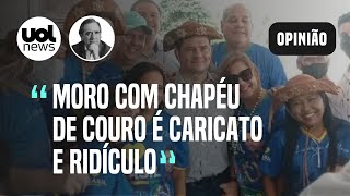 Villa Sergio Moro com chapéu de couro em Pernambuco é caricato e ridículo [upl. by Dona]