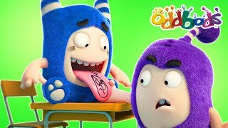 Oddbods  BACK TO SCHOOL  Funny Cartoons For Kids [upl. by Iznek]