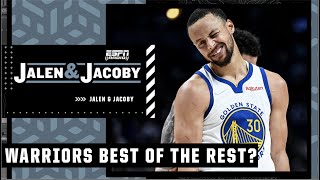 Are Steph Curry amp the Warriors the NBA Title favorites  Jalen amp Jacoby [upl. by Nnov420]