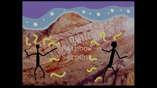 Aboriginal Animation  The Rainbow Serpent Dreamtime Story [upl. by Novanod]