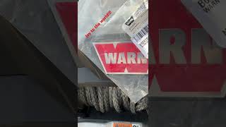 Winch Warn Emblem replacement warnindustries jeep jeepyj winchwarn [upl. by Jocko241]