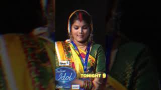 surili akhayo wali song Indian idol Season 15 indianidol15 [upl. by Ynattib]