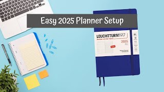 My favourite planner for 2025  LEUCHTTURM1917 Weekly Planner amp Notebook softcover B6 [upl. by Rika913]