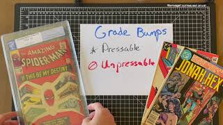 Pressable and Cleanable Defects  Comic book cleaning and pressing guide  CPR  CGC CBCS PGX [upl. by Kokaras]