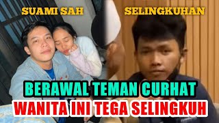 Viral Wanita Ketahuan Selingkuh dengan Teman Curhat Dalam Kamar [upl. by Lyrahs807]