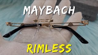 Rimless  Unbreakable Glasses  MayBach TheopticalPakistan [upl. by Eiramnna]