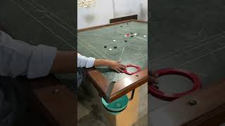 Carrom CarromTricks CarromSkills EpicShots BoardGames PrecisionPlay TriplePot [upl. by Tran]