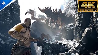 God Of War Fight Dragon Walkthrough Part 2 4k 60FPS PS5 Ultra  Livestream [upl. by Ahtennek]