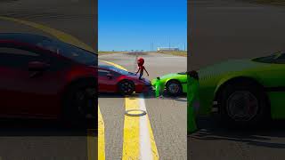 GTA V  BABY HULK VS BABY SPIDERMAN MATCH WHO IS RICHER  S02 🤑 shorts gta5 [upl. by Allets10]