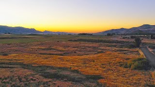 Sunrise over Silver Creek Idaho [upl. by Kcyred]