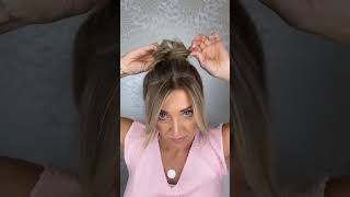 Best hair trick for finethin hair 🙌🏻 hair hairstyle easyhair hairtricks [upl. by Kloster]