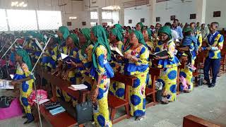 E lokumu na yo Tata de maître Jonathan LOMBA Chorale Sainte Cécile Paroisse Jésus Ressuscité BZV [upl. by Steve]