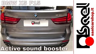 Active sound booster Kufatec BMW X5 F15  Sael snc [upl. by Stormy]