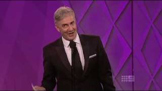 Shaun Micallefs Acceptance Speech  Logies 2010 [upl. by Einot]