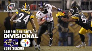 Baltimore Ravens vs Pittsburgh Steelers FULL GAME  NFL 2010 Season Divisional Round [upl. by Eicul]