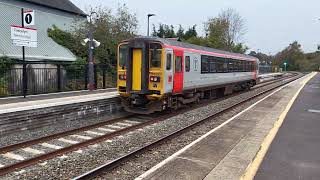 153333 departs NewbrIdge [upl. by Nevin]