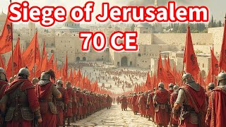 The Siege of Jerusalem Roman Victory and the Jewish Struggle for Survival [upl. by Elburr]