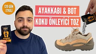 Ayakkabı Bot Koku Giderici Toz Nasıl Kullanılır İşe Yarıyor mu  KORDAK Performance  Asker Kolisi [upl. by Kelley854]