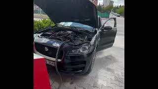 Jaguar FPace Dizel Partikül Filtresi DPF temizleme  Ankara Egzoz temizleme [upl. by Oeflein549]