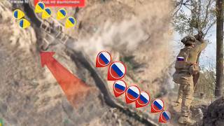 Close combat  Russia storms Ukrainian trenches Tank Trophy [upl. by Kissie]