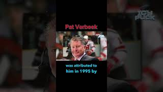 How Pat Verbeek Became the NHLs Most Feared Little Ball of Hate [upl. by Meela]