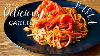 Delicious Butter Garlic Shrimp Pasta  Best for a Special Dinner  Very Simple to Prepare at home [upl. by Gruver117]