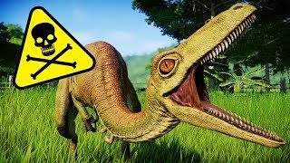 Troodons Venomous Bite  How Does It Work Jurassic World Evolution Troodon [upl. by Anoynek]