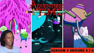 Its Up to Finn and LSP to Save Everyone Adventure Time 9x678 REACTIONN [upl. by Naujik]