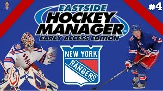 Eastside Hockey Manager  New York Rangers ep 4 quotTeam  Player Tactics pt 2quot [upl. by Beaufort]