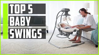 Best Baby Swings 2023  Top 5 Baby Swings Rocker [upl. by Bing]