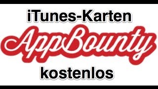 iTunesKarten kostenlos mit AppBounty DeutschHD [upl. by Nonek811]