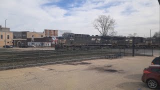 Norfolk Southern Intermobile train westbound [upl. by Nitsirc]