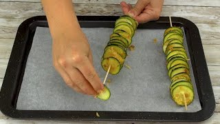 Spiedini di zucchine al forno come servire in modo originale un contorno sfizioso [upl. by Britta]