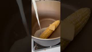 Boiling Corn on the Cob [upl. by Farhsa]