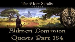 ESO  Aldmeri Dominion Quests  Part 184  Reapers March Part 28  Over the Edge [upl. by Glaser]