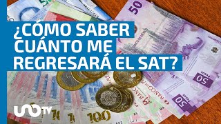 SAT declaración anual simulador personas físicas cuánto me regresarán [upl. by Libove]