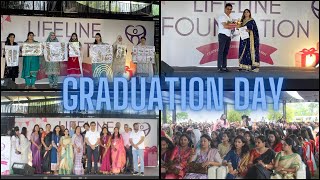 Graduation Ceremony  new beginnings।skills educationfashionistastylefashionistabeautytrending [upl. by Ecirtemed]