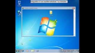 integration dune machine windows 7au domaine AD 2008 [upl. by Klarrisa]