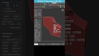 Exploring Chamfer Inner and Outer Edge Beveling in 3ds Max shorts 3dsmax chamfer [upl. by Tica262]