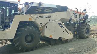 How to Wr 240 Recyclers and soil Stabilizers  Wirtgen 240 Recycling amp Rolling  Soil stabilizers [upl. by Ammon]