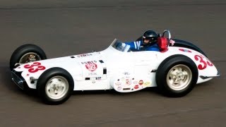 Piloting an Indy Roadster at Indianapolis Motor Speedway Before the 500 HOT ROD Unlimited Ep 36 [upl. by Rossy]