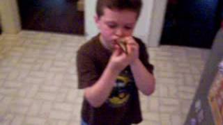 Star Wars Theme on Kazoo by 5 Year Old Lil Stormtrooper [upl. by Lubba]